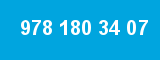 978 180 34 07